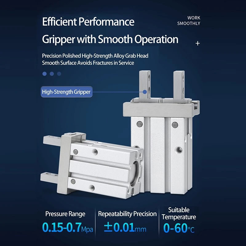 What are the application options for finger Pneumatic cylinders The working principle of pneumatic finger Pneumatic cylinders What are the application options for finger Pneumatic cylinders The working principle of pneumatic finger Pneumatic cylinders