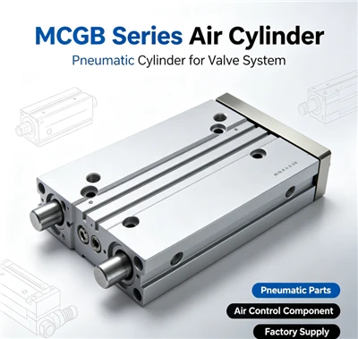 Silinder Pneumatik Panuntun Kembar Mini