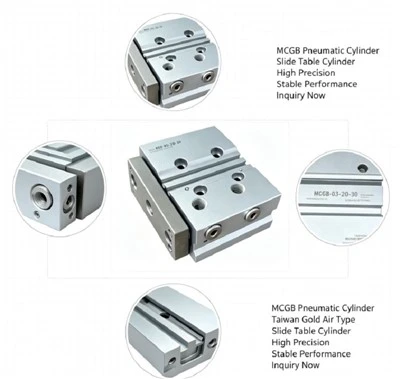 Silinder Pneumatik Panuntun Kembar Mini